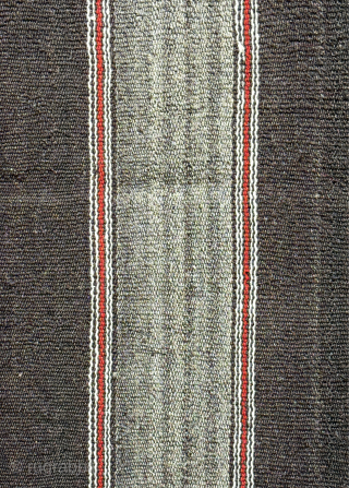 Anatolian Taurus Mountains Turkmen goat hair kilim. Size : 82.5'' x 30.5'' - ''210 cm x 78 cm'' turkmansilver@gmail.com.