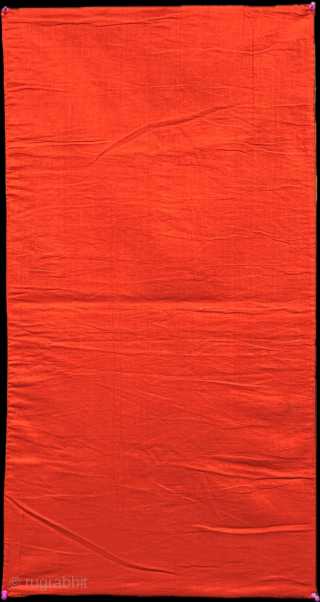 Antique Uzbekistan silk adras ikat fragment. Amazing saturated colors from natural dyes. It has plain fine red cotton backing. Fairly in good condition. Size - 30.5'' x 16'' - ''77 cm x  ...