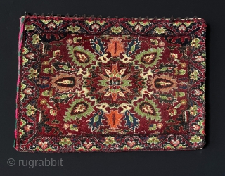 Ethnic Traditional Afghanistan Silk Embroidered Rug Pillow & Wall Hanging Decorative. All Natural Colors. Size - ''70 cm x 50 cm''            