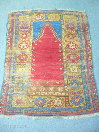 central anatolian prayer rug
size:155x115                             