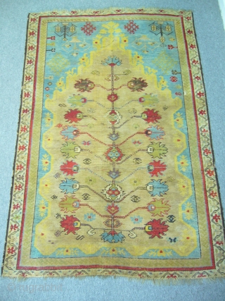 central anatolian prayer rug
size:153x100                             