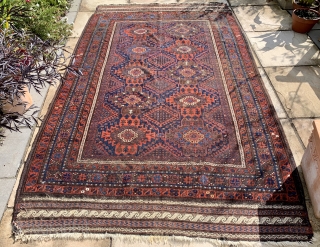 Good antique Baluch main carpet ca 1860-80  published in Wisdom Baluch collection plate 20 size 2.8 x 1.44 m
Ask for more pics and details        