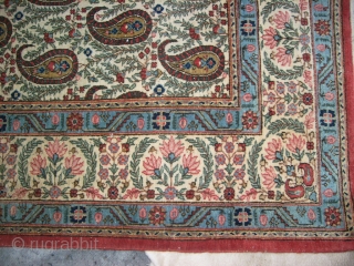 Ghom carpet from about 1930
Size: 330 x 430
Good estate but must be purging.
Price: 2500 euroes                  
