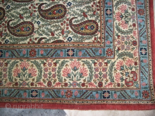 Ghom carpet from about 1930
Size: 330 x 430
Good estate but must be purging.
Price: 2500 euroes                  