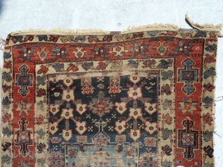 Early NW. Persian runner. Could use a cleaning and repair but well worth it. It measures approximately 13.5feet x 3feet.             