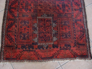 Nice Antique Baluch - 39inches by 72inches - 99cm x 183cm. Just out of an estate has not been cleaned             