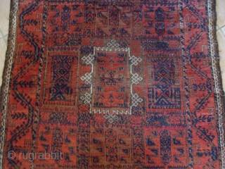 Nice Antique Baluch - 39inches by 72inches - 99cm x 183cm. Just out of an estate has not been cleaned             