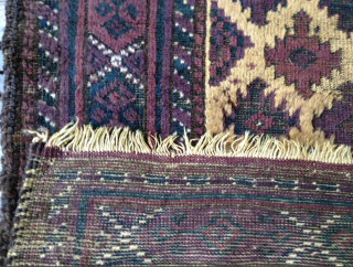 I believe this Baluch Balisht may have all or mostly silk pile. It very well may have silk weftting also. It extremely fine, much finer then what the picture of the weave  ...