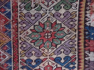 Mudjer prayer rug circa 1780 , beautiful Ottoman rug with superb colour.                     