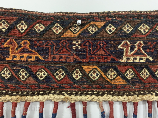 Beautiful Bakhtiyar trapping, size is 77 x 18 cm
                        