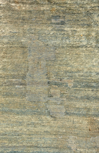 Angora Ushak, for me it's end 19th century and it has low pile in mid and 3 repile places which are not good enough.
It's size is 324 x 290 cm.
   