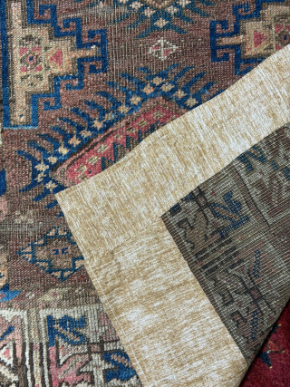 Antique Baluch Rug, it is attractive. End 19th century. Size is 160 x 93 cm . Quick for only £125 + Shipping.