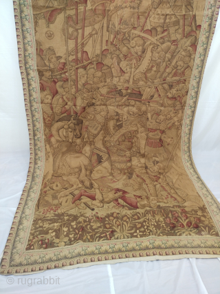 Antique french tapestry pictorial hand painted unique and rare.
Contact us for complete details 

aamirkhanswati023@yahoo.com                   