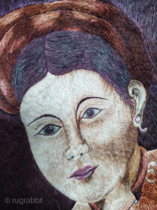 Vintage Chinese silk embroidered panel 
For more information kindly contact us
aamirkhanswati023@yahoo.com                      