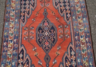 Nice mazlaghan with beautiful colours. 140 x 100 cm.                        
