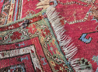 Kirsehir prayer rug, gorgeous colours. 143 x 103 cm.                        