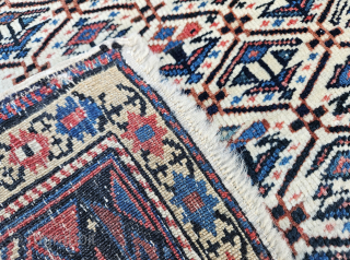 Shirvan prayer rug, dated 1902. Size 4'10" x 3'10". Contact: arashjan5@hotmail.com                      