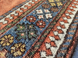 Kelardasht rug, 200 x 100 cm. Good condition with few areas with low pile.                   