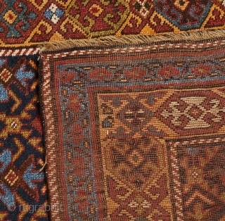 Nice antique caucasian runner ca 1900's. Size is 390x92 cm/13'x3'1". In good shape with some minor wear on the edges.

Please send an email for better high definition photos.     