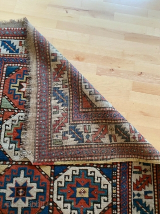 Beautiful Moghan with nice colours size 245 x 110 cm.                       