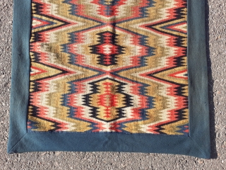 Dazzling 19th century swedish "Åkdyna" mounted on textile. 120 x 65 cm.                     