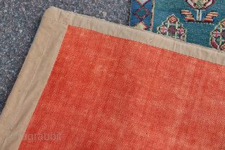 Beautiful Swedish Carriage Cushion. 3'4" x 1'6".                          