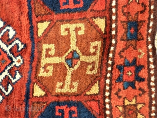 Antique anatolian runner, Malatya 351 x 96 cm. In very good condition.                     