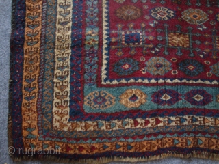 Anatolia?antique fine Turkish rug antolia 4'5"x 3'2"(135 cm x 95 cm)                      