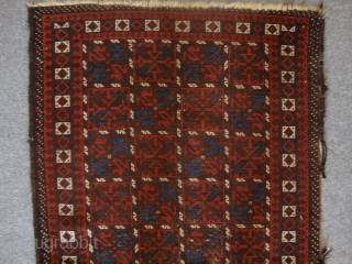 Baluch Carpets 4'10"x 2'8" F with nice red,blue, green blue color ..147cmx80                     