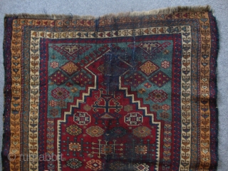 Anatolia?antique fine Turkish rug antolia 4'5"x 3'2"(135 cm x 95 cm)                      