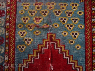 Mudjur?antique fine Turkish rug Mudjur 5´3"x 3'(160 x 90 cm),                       