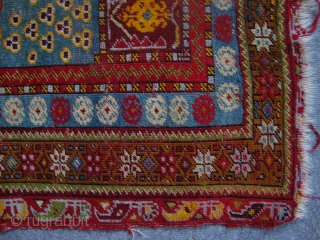 Mudjur?antique fine Turkish rug Mudjur 5´3"x 3'(160 x 90 cm),                       