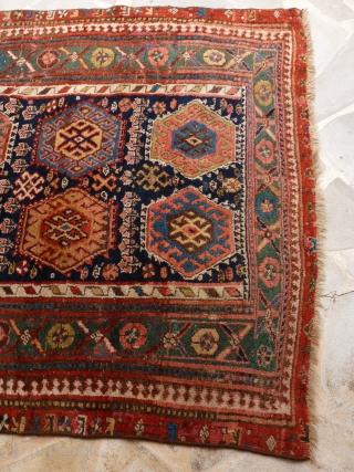 Kurdish rug, first part 19th century. 293 x 134 cm.                       