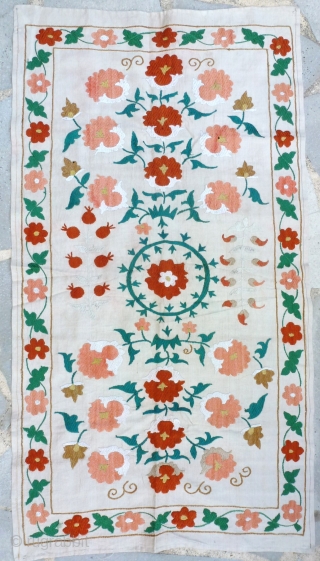 Antique Ottoman embroidery 91 X 50 cm.                          