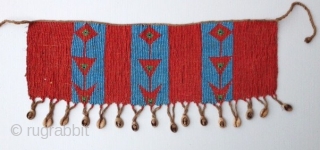 Ethnic tribal "Pikuran". 
A beaded "cache sex" of Northern Cameroon
54 x 19 cm                    