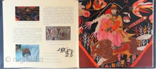 Kadyrov, V. Mysteries of Kyrgyz Decor Art. Bishkek, Rarity Printing, 2017, 1st ed., oblong 8vo (25 x 23cm), 111 pp., numerous colour illus., boards, dust-wrapper. Parallel text in English and Russian.  