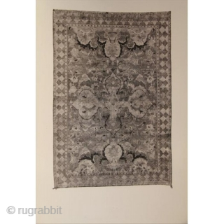 Sarre, Friedrich & Trenkwald, Hermann. Alt-Orientalische Teppiche. Vienna and Leipzig, Hiersemann and Schroll, 1926–1928, 1st ed., Imperial folio (60 x 45cm), 2 vols., 21, 43 pp., 120 plates (67 of which in  ...
