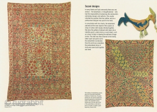 Suzani Embroideries of the Burrell Collection. Glasgow: Culture and Sport Glasgow (Museums), 2008, 8vo, a folding leaflet of 10 pp. Exhibition catalogue. A welcome contribution to the subject. The Burrell Collection holds  ...