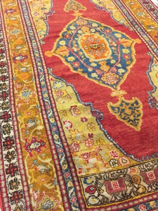 antique turkish Bergama rug good condition  270x154 C.M                        