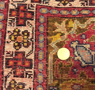 antique turkish Bergama rug good condition  270x154 C.M                        