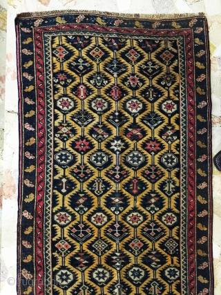 Antique Caucasian shirvan rug 188x70 cm Antique Caucasian 19th Century                       