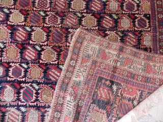 Caucasian Marasali Sirvan rugs in good condition size 136x112                        
