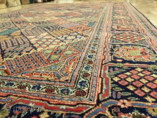 persian rug antique kashan good condition  size 212x136                        