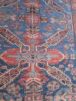 19th century Kuba Seichur soumak rug
253 X 132 cm                        