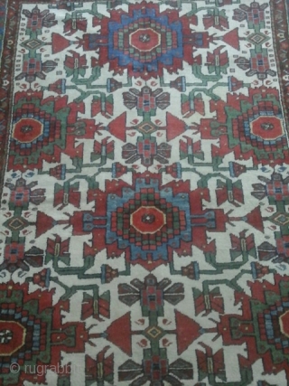 very beautiful rug Heriz 207 X 143 cm                         