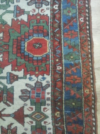 very beautiful rug Heriz 207 X 143 cm                         