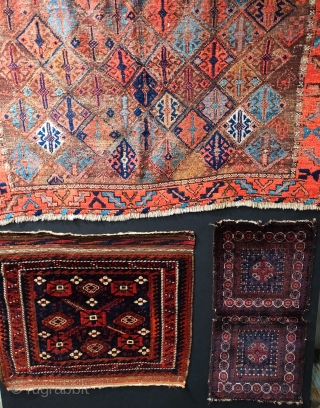 Baluch main carpets hanging at Krimsa Gallery. 
One of two Baluch themed exhibits at Baluchfest at ARTS 2019.

ARTS starts Friday, October 18 at 2:30.

Saturday, October 19 at 7:00pm,  Join us for  ...