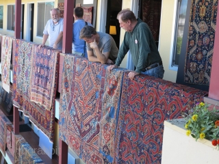 Some images of ARTS: Antique Rug & Textile Show, 2016 in San Francisco. Great rugs, weather and comradery. Thanks to everyone for participating!          