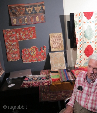 Some images of ARTS: Antique Rug & Textile Show, 2016 in San Francisco. Great rugs, weather and comradery. Thanks to everyone for participating!          