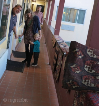 Some images of ARTS: Antique Rug & Textile Show, 2016 in San Francisco. Great rugs, weather and comradery. Thanks to everyone for participating!          